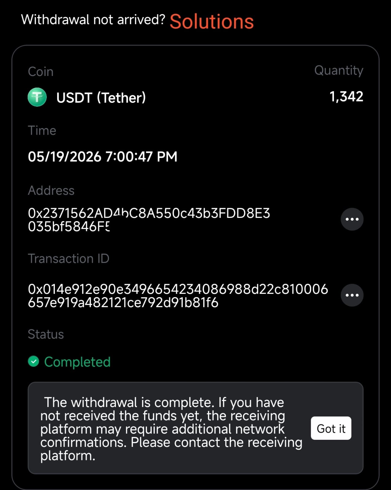 TxID Ethereum